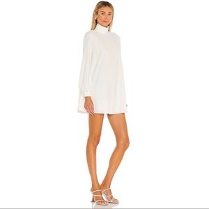 Amanda Uprichard Long Sleeve Fleurette
Dress in Ivory XS